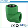 Pn10 Pn16 Pn32 PPR Pipe Plastic Elbow/Coupling/End Cap/Tees Fittings